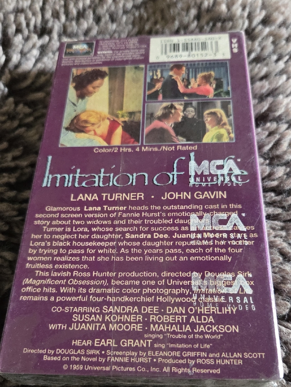 Imitation of Life VHS – Vintage Classic Film – NEW SEALED - Picture 2 of 2